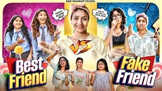 Thumbnail: Fake Friend vs Best Friend || Rinki Chaudhary 