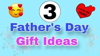 Thumbnail: 3 Father's Day Gift Ideas / Father's Day Gift with paper / DIY Father's Day Gift 2025