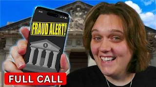 Thumbnail: I Called My Bank Instead… Scammers LOST THEIR MINDS (FULL CALL)