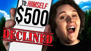 Thumbnail: Scammer Tried to Send Himself $500… Then LOST IT