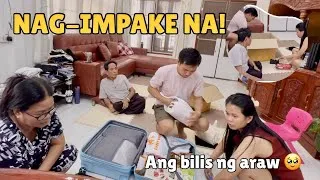 Thumbnail: NILAGAY NA SA MGA MALETA ANG MGA PASALUBONG | MALAPIT NA SILANG UMUWI 🥲 | Rio Dela Cruz