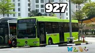 Thumbnail: SMRT Mercedes Benz OC500LE (SMB116K) on Service 927 (joyride) (A trip down Zoo & Bird Paradise