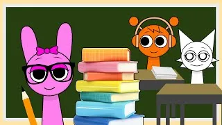Thumbnail: Smart Pinki! - Sprunki Plush Animation