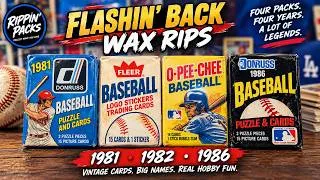 Thumbnail: Ripping 40+ Year Old Baseball Packs! | Flashin’ Back