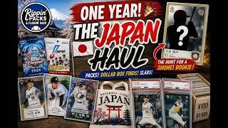 Thumbnail: ONE YEAR! 🇯🇵 Ripping Our Japan Haul & Hunting a Shohei Rookie!