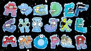 Thumbnail: Frozen Alphabet Characters | Snowy ABC Song for Kids | Learn Uppercase A–Z