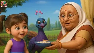 Thumbnail: नानी तेरी मोरनी को मोर ले गए  | Nani Teri Morni | Hindi Rhymes For Kids | Nursery Rhymes Ri Ri Toons