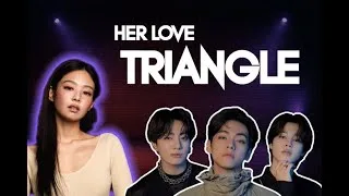 Thumbnail: Love Triangle?! | Jungkook, V, Jimin & Jennie