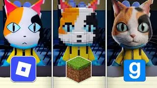 Thumbnail: Roblox vs Minecraft vs Garry's Mod – Animal Hospital Anomaly Update Roblox Chase Test