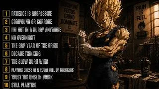 Thumbnail: The Long Game | Gym Motivation Rap Rock Playlist 2026