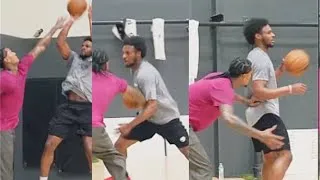 Thumbnail: Bronny James Challenges NBA Stars Clarkson & Garland to Basketball Showdown
