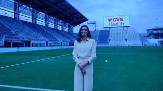 Thumbnail: Alex Morgan & Michele Kang Launch Community Soccer Field | Washington Spirit + CVS