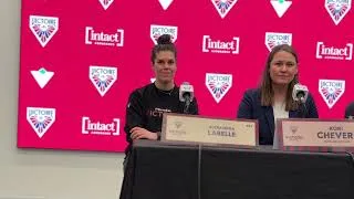Thumbnail: PWHL Post Game Reaction | Victoire vs Sirens Press Conference