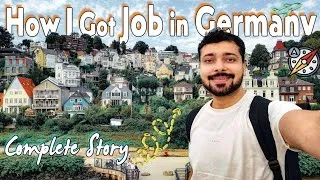 Thumbnail: How I got a Visa Sponsored Job in Germany from India (Complete Journey)