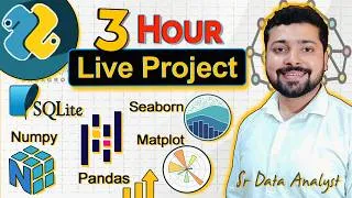 Thumbnail: Complete Data Analytics Portfolio Project | Learn How Data Analyst Work (Python + SQL)