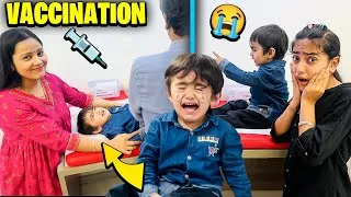 Thumbnail: RISHABH KO LAGE INJECTIONS💉| Rishabh ki Painful Vaccination😨| @SamayraNarulaOfficial