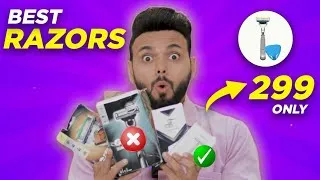 Thumbnail: I Tried The 5 Best RAZORS Under 299RS In India | Top 5 RAZORS Under 299RS | Be Ghent