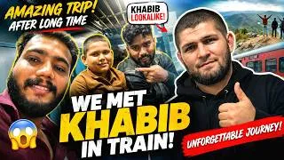 Thumbnail: WE MET KHABIB IN TRAIN🥳🔥| PART-01|