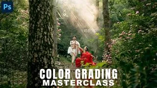 Thumbnail: Best Pre Wedding Photo Editing Secret Revealed 2026 | Cinematic Color Grading Tutorial (Hindi)