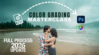 Thumbnail: Best Color Grading Trick in Photoshop 2026 (Step-by-Step) [हिंदी में]