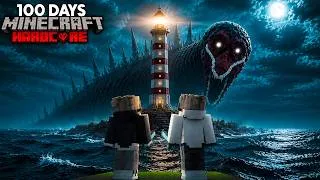 Thumbnail: 100 Days on an Abandoned Lighthouse in Minecraft! @SenpaiSpider