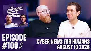 Thumbnail: ChatGPT Scam Factories | 100,000 Police Staff Leaked | Fake Roblox Malware | EP100