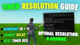 Thumbnail: How to PROPERLY Setup Timer Resolution for LOWEST DELAY! ⏲️ (Timer Benchmark)