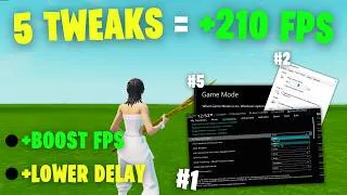 Thumbnail: Do These FIVE Simple Tweaks For Higher FPS And Lower Input Delay (2 Minutes Max)