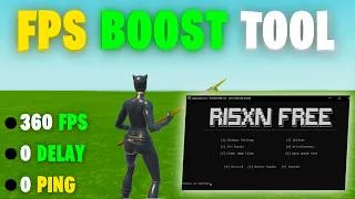 Thumbnail: The *BEST* Fortnite Tweaks for More FPS & Less Input Delay (2026)