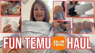 Thumbnail: Fun Temu Haul - huge mish mash of surprises 🛍️🎁🎀