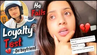 Thumbnail: Loyalty Test Prank On Boyfriend 🥲💔 || Prank Gone Wrong 