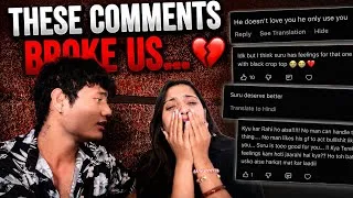 Thumbnail: Reply To Hate Comments 💔🙂