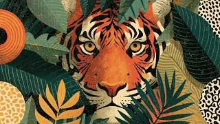 Thumbnail: Intriguing Afro Jazz Groove: Captivating Nature Illustrations for Reflection