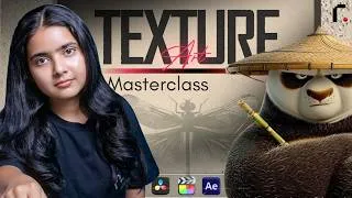 Thumbnail: Text & Texture Motion Design MASTERCLASS (+ FREE Effects Pack)