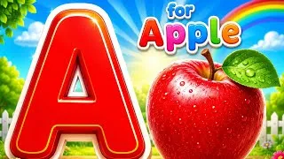 Thumbnail: 🍎 A for Apple | ABC Song for Kids | Alphabet Song | Nursery Rhymes | Phonics Song | English Alphabet