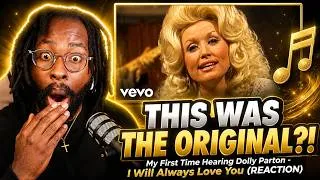 Thumbnail: THIS WAS THE ORIGINAL?! | My First Time Hearing Dolly Parton - I Will Always Love You (REACTION)
