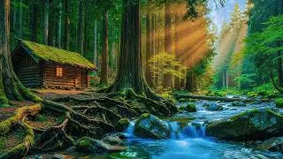 Thumbnail: Gentle Nature Sounds, Stream Sounds, Lovely Birds Chirping Calm River flowing
