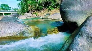 Thumbnail: Relaxing River Ambience – Tranquil Forest Water Sounds for Restful Sleep