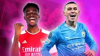 Thumbnail: Saka vs Foden 23/24 - Who is better? • Skills, Goals & Dribbling Skills