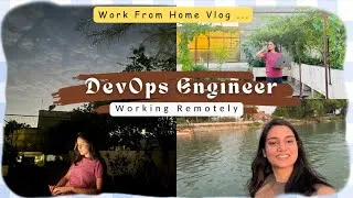 Thumbnail: A Day in the Life of a REMOTE DevOps Engineer 👩🏻‍💻 (working from home)