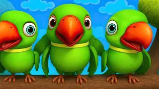 Thumbnail: Main Tota Hare Rang Ka | मैं तोता मैं तोता | Best Hindi Rhymes for Kids | Riya Kids Tv