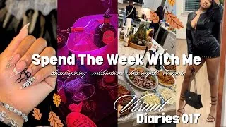 Thumbnail: VLOG | spend the week with me | new nails, girls night, thanksgiving & more | Riya Royale