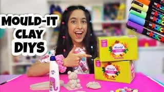 Thumbnail: DIYs Using Mould-It Clay!🤩🎨💕 | Riya's Amazing World