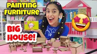 Thumbnail: Painting Furniture for BIG House!🎨🤩💕 PART-2 | Riya's Amazing World
