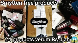 Thumbnail: 😱 Enna 24 Products verum Rs.0 mattum thana | Smytten free products for Rs.0 | தமிழ்