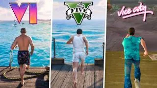 Thumbnail: GTA6 vs. GTA5 vs. VICE CITY Physics Comparison | Grand Theft Auto VI [Showcase]