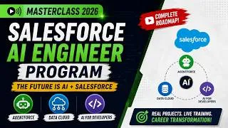 Thumbnail: Salesforce AI Engineer Masterclass 2026 | Agentforce, Data Cloud & AI for Salesforce Developers