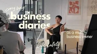Thumbnail: Business Diaries: Running Multiple Brands, Filming, Decluttering, & My House Flooded AGAIN?!