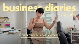 Thumbnail: small business diaries: what i usually do as a multi-business owner