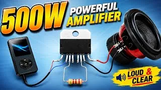 Thumbnail: Very Cheap !! Diy Simple & Powerful HEAVY Bass Amplifier // High Watt Clear Bass Amplifier 